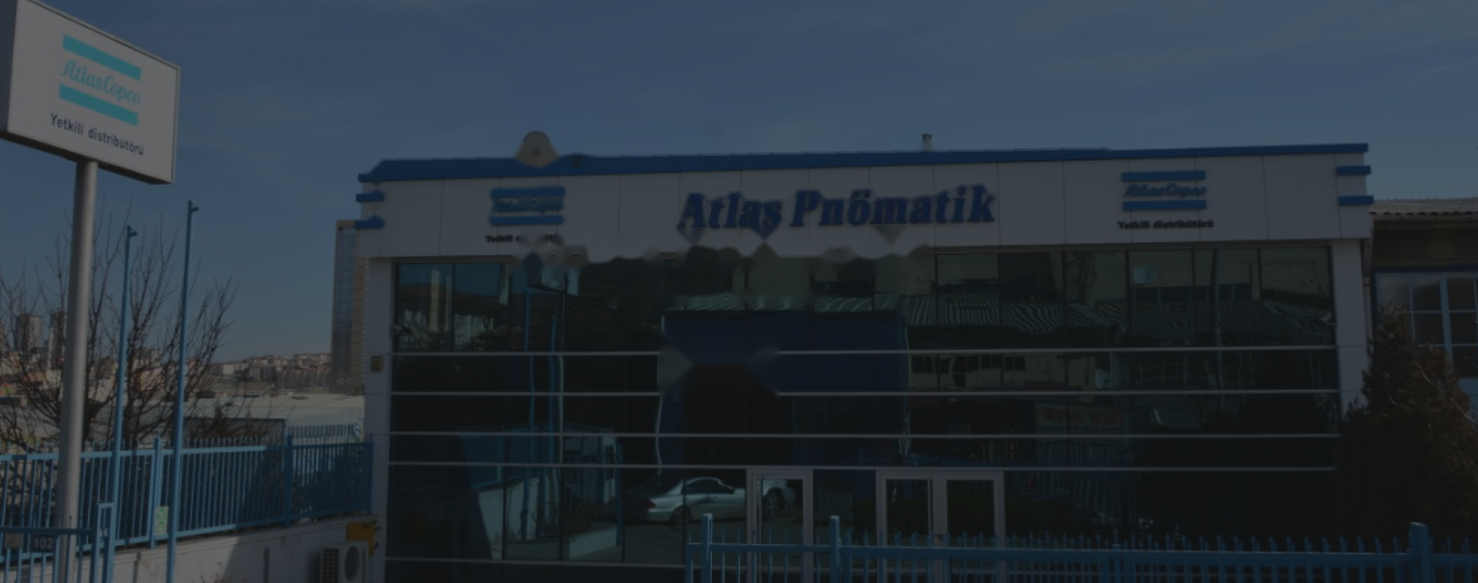 Atlas Pnömatik servis ve showroom alanı